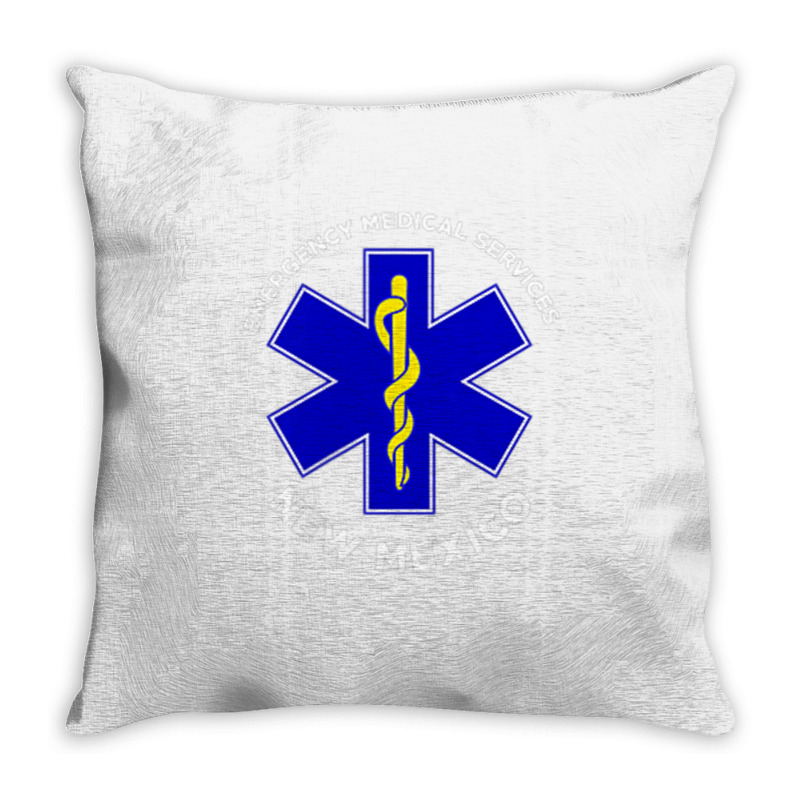 New Mexico Ems Emergency Medical Services Emt Medic T Shirt Throw Pillow | Artistshot