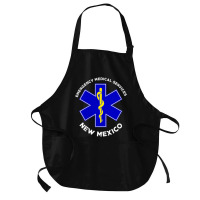 New Mexico Ems Emergency Medical Services Emt Medic T Shirt Medium-length Apron | Artistshot