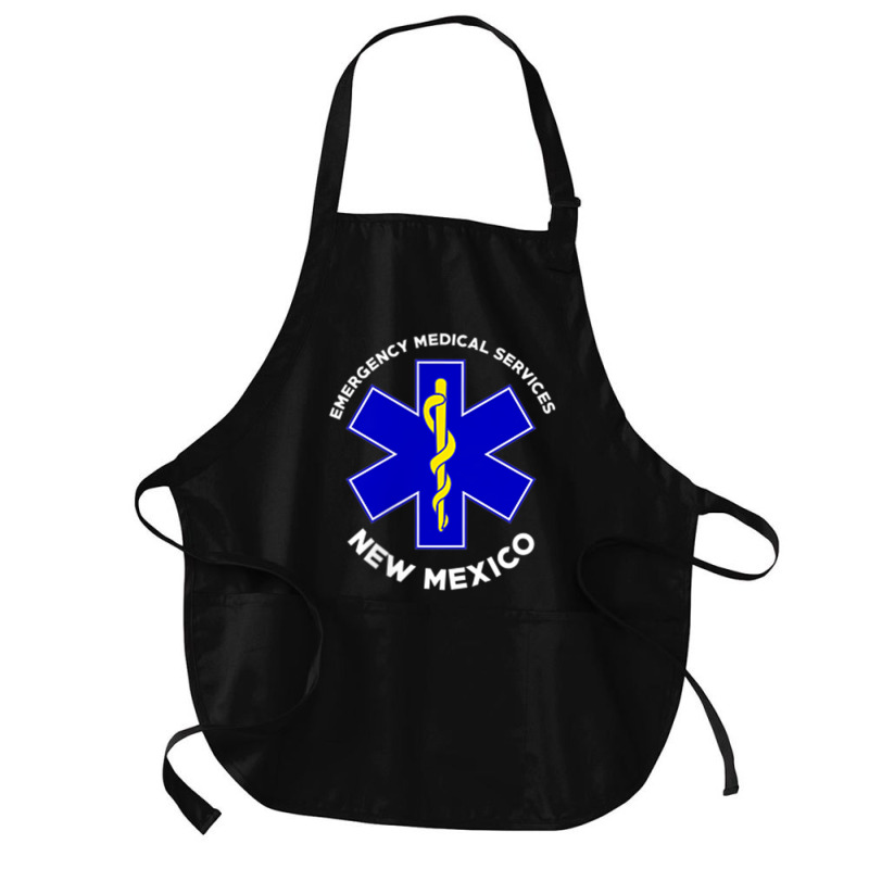 New Mexico Ems Emergency Medical Services Emt Medic T Shirt Medium-length Apron | Artistshot