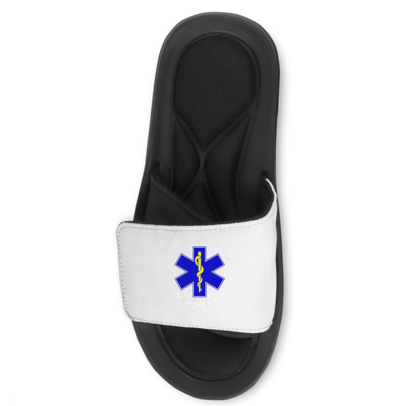 New Mexico Ems Emergency Medical Services Emt Medic T Shirt Slide Sandal | Artistshot