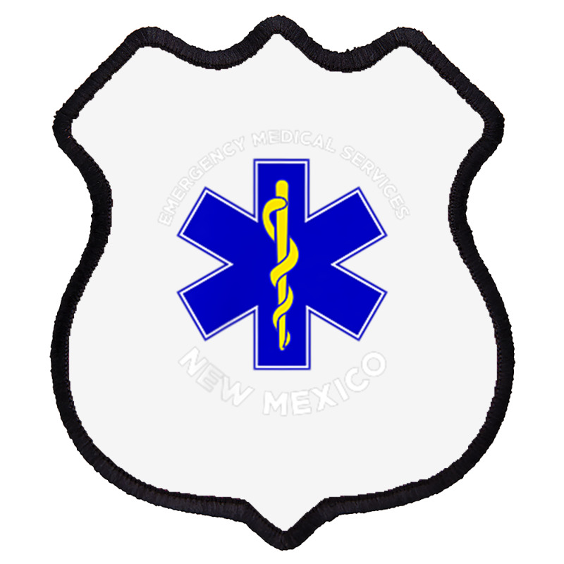 New Mexico Ems Emergency Medical Services Emt Medic T Shirt Shield Patch | Artistshot