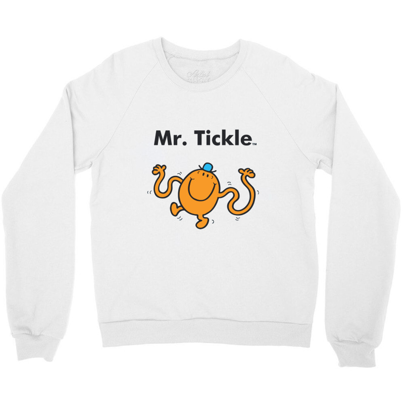 Unique Print With Mr. Tickle Cool Crewneck Sweatshirt by LyndiaToma | Artistshot