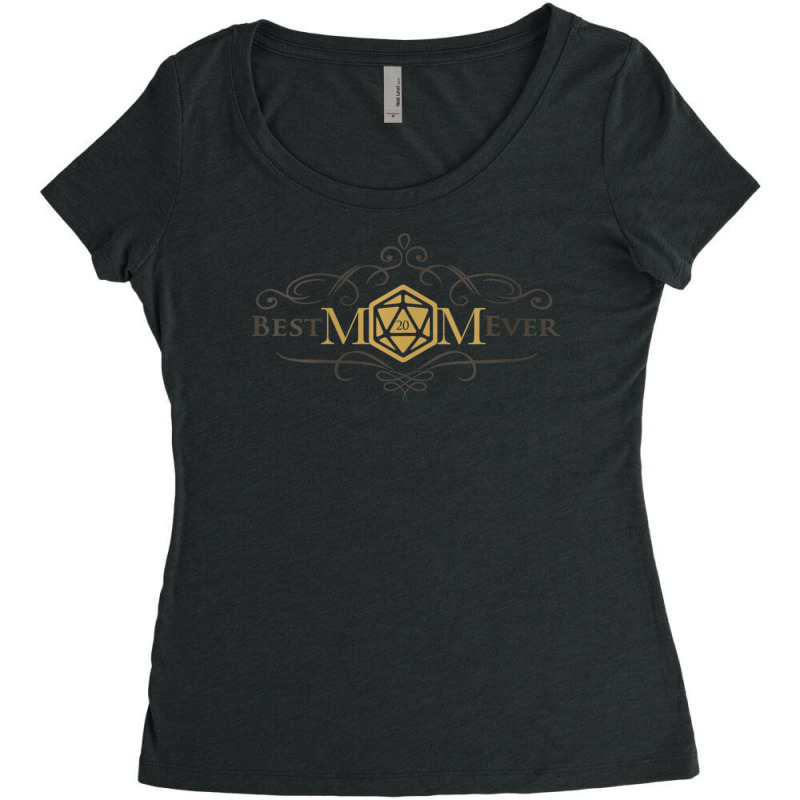 Womens Best Mom Ever Dungeons And Rpg Dragons V-neck Women's Triblend Scoop T-shirt by hotoancuong | Artistshot