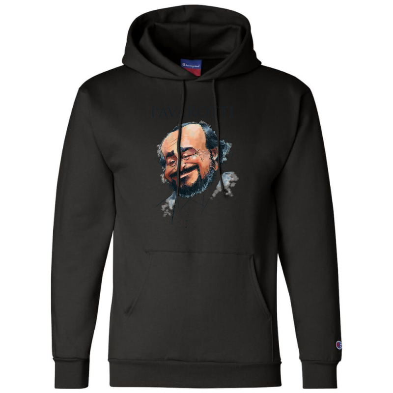 Opera Tenor Pavarotti Champion Hoodie | Artistshot