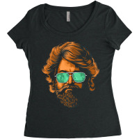 Kgf Yash Sandalwood Kannada Actor Women's Triblend Scoop T-shirt | Artistshot