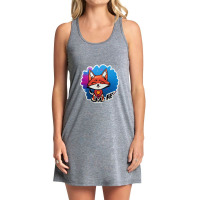 Chibi Fox Cute Chibi Anime Sticker Tank Dress | Artistshot