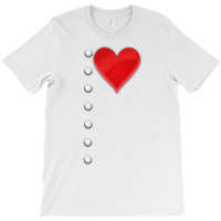 Oz Tin Man Costume Easy Halloween Costume Tin Man Heart Long Sleeve T T-shirt | Artistshot