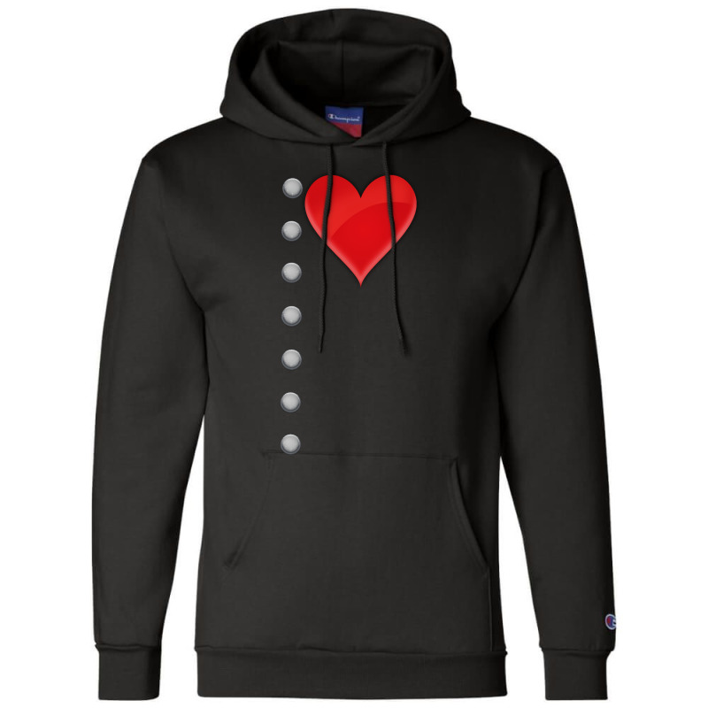 Oz Tin Man Costume Easy Halloween Costume Tin Man Heart Long Sleeve T Champion Hoodie | Artistshot