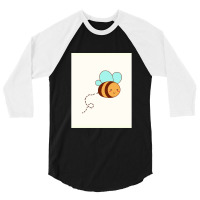 Bee 3/4 Sleeve Shirt | Artistshot