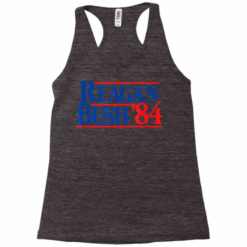 Reagan Bush '84 Vintage Republican T Shirt Racerback Tank by cm-arts | Artistshot