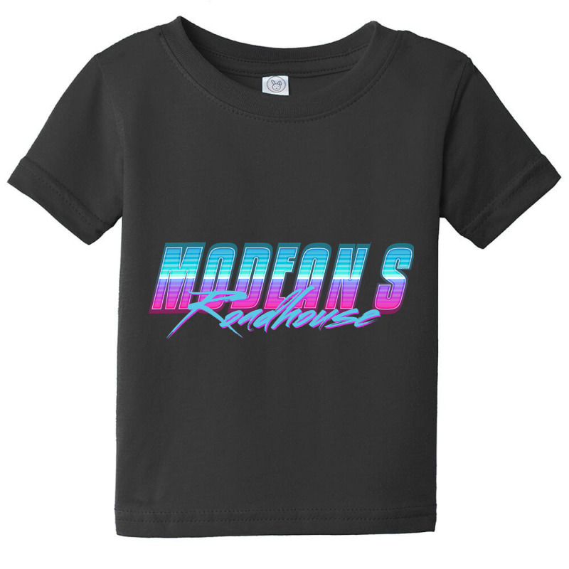 Modeans Roadhouse - Letterkenny 80s Style Baby Tee by Kenruhaea79 | Artistshot