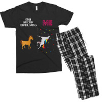 Womens Infection Control Nurse Unicorn Others You V Neck T Shirt Men's T-shirt Pajama Set | Artistshot