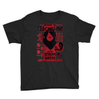 Womens Cn Adventure Time Ooo Records Presents Marceline Youth Tee | Artistshot