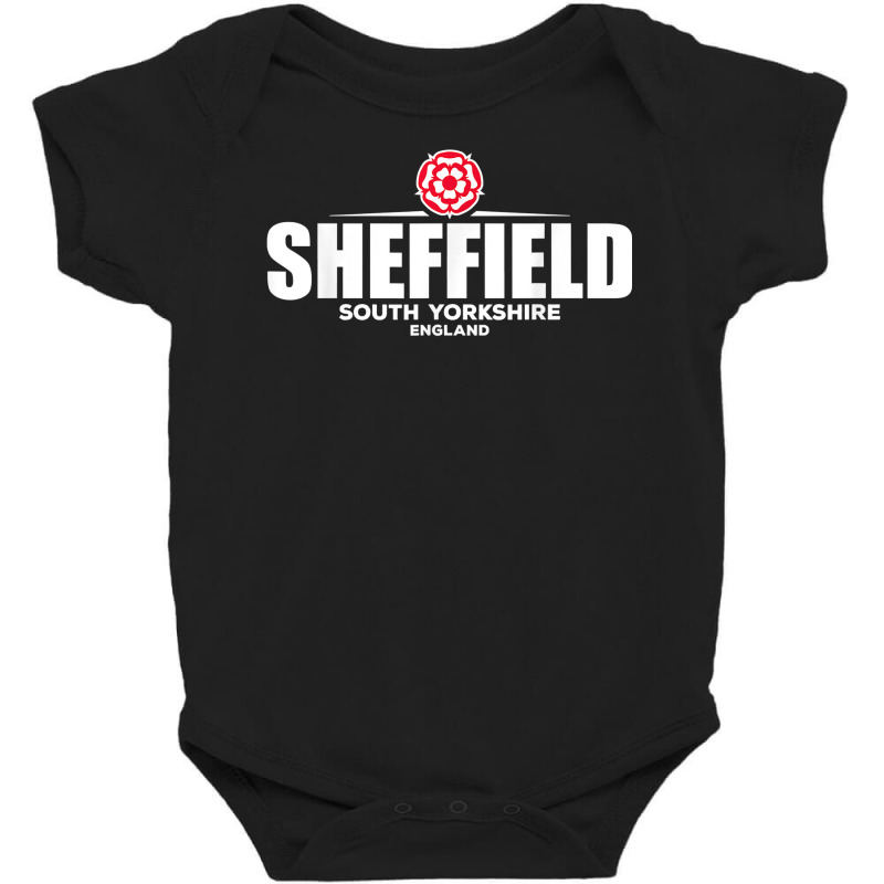 Sheffield South Yorkshire England T Shirt Baby Bodysuit by cm-arts | Artistshot