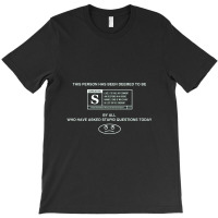 Rated S For Sarcastic T-shirt | Artistshot