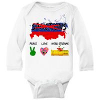 Peace Love And Nord Streams Remove All Sanctions On Russia Premium T S Long Sleeve Baby Bodysuit | Artistshot