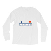 Rehoboth Beach, De   Sailboat Sunrise   Rehoboth Beach Delaware Long Sleeve Shirts | Artistshot