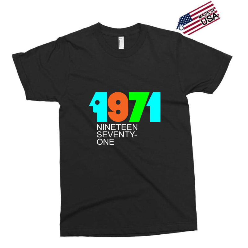 Retro 1971 Exclusive T-shirt | Artistshot