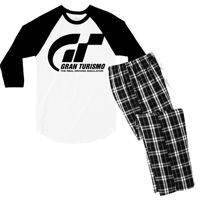 The Real Driving Simulator Men's 3/4 Sleeve Pajama Set by zakytuntun | Artistshot