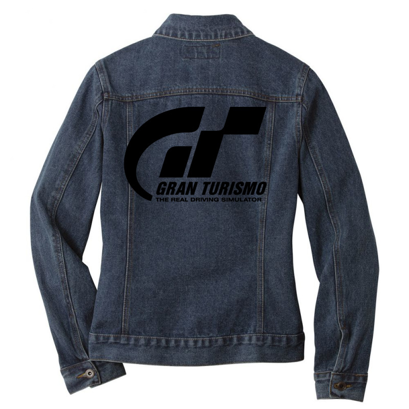 The Real Driving Simulator Ladies Denim Jacket by zakytuntun | Artistshot