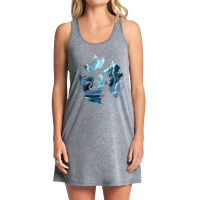 Womens Dice Rpg Role Play Games Adventure Table Top Dragon Dark V-neck Tank Dress | Artistshot