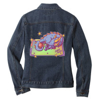 Arcade Dragon Ladies Denim Jacket | Artistshot