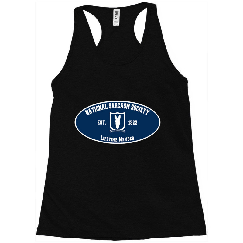 National Sarcasm Society   Lifetime Member Classic Racerback Tank by cm-arts | Artistshot