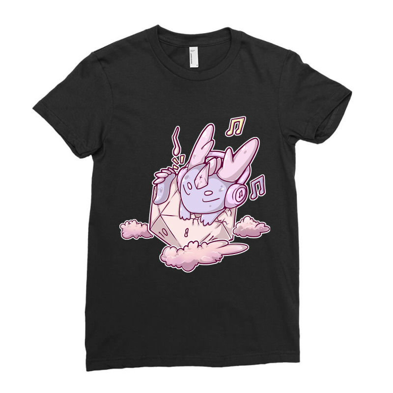 Baby Lofi Dragon On Cloud Ladies Fitted T-Shirt by Kosdapen517 | Artistshot