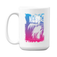 Malibu California 15 Oz Coffee Mug | Artistshot