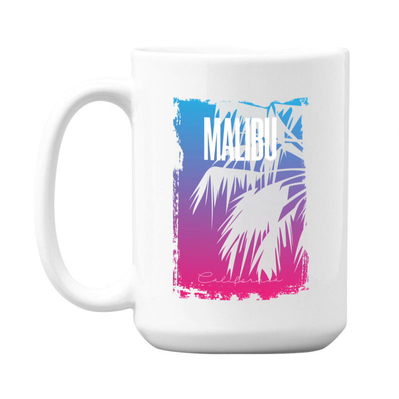 Malibu California 15 Oz Coffee Mug | Artistshot