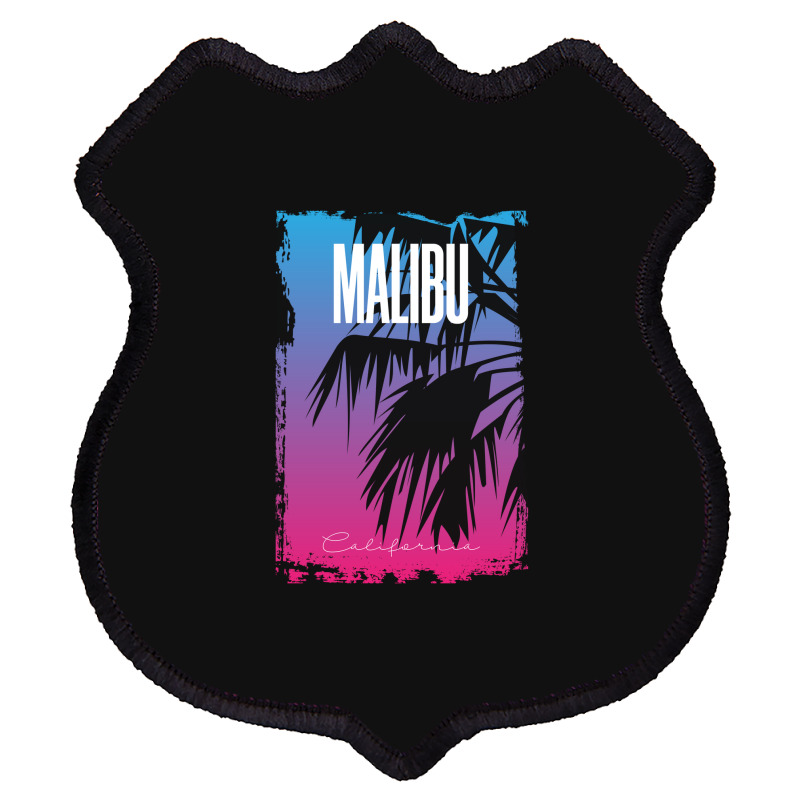 Malibu California Shield Patch | Artistshot