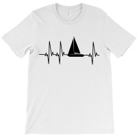 Sailing Heartbeat Ship T-shirt | Artistshot