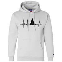 Sailing Heartbeat Ship Champion Hoodie | Artistshot