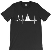 Sailing Heartbeat Ship T-shirt | Artistshot