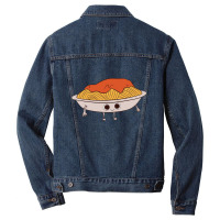 Pasta   Plate With Spaghetti Bolognese Classic Men Denim Jacket | Artistshot