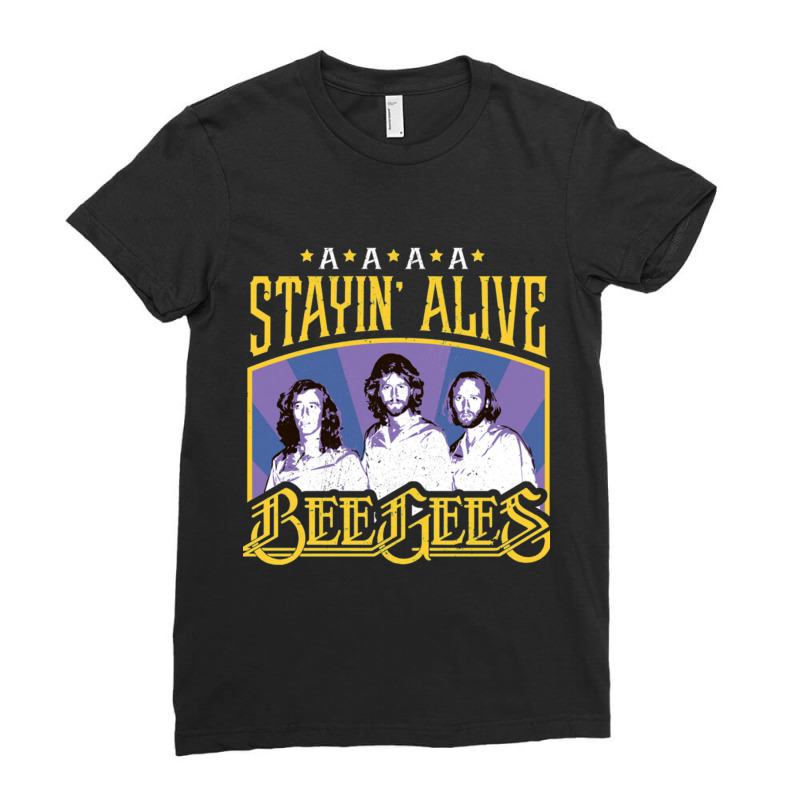 Beegees Ladies Fitted T-Shirt by RAELYNNELILLARD | Artistshot