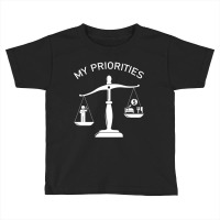 My Priorities Burp Tips The Scale Toddler T-shirt | Artistshot