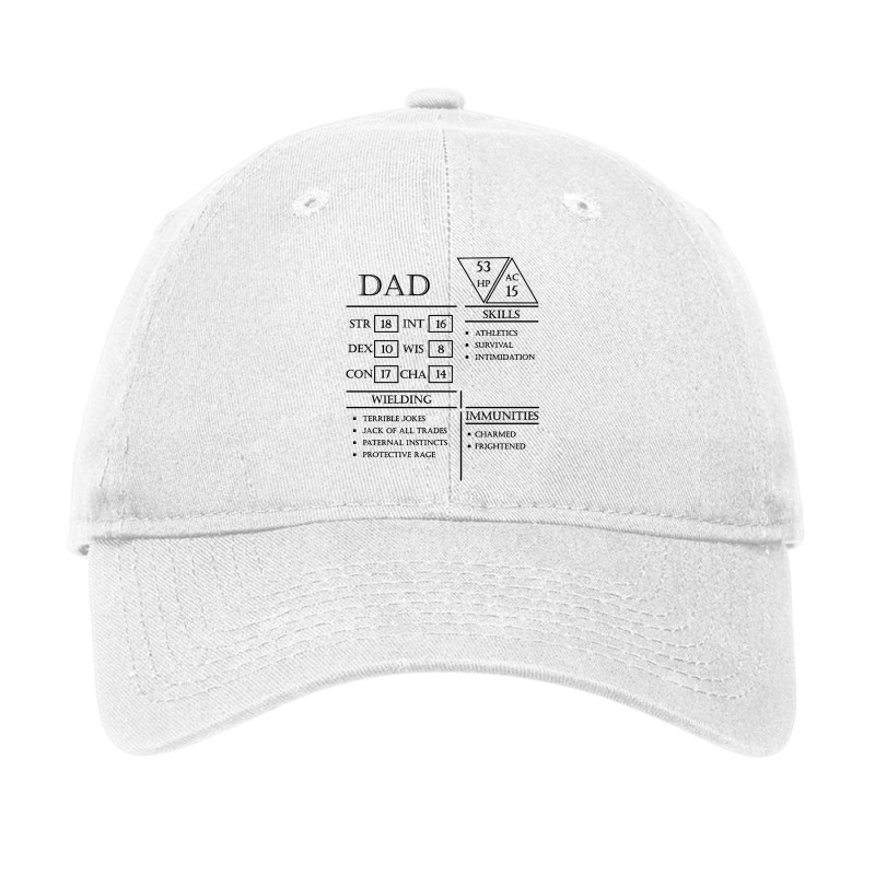 Dad Stats Adjustable Cap by Melissa Store | Artistshot