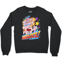 Womens Cn The Amazing World Of Gumball Facing The Bunny Warlock Crewneck Sweatshirt | Artistshot