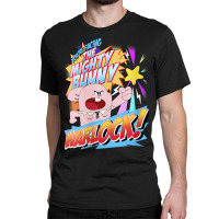 Womens Cn The Amazing World Of Gumball Facing The Bunny Warlock Classic T-shirt | Artistshot