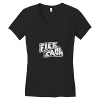 Fire Saga In Silver - Eurovision Song Contest The Story Of Fire Saga - Women's V-neck T-shirt | Artistshot