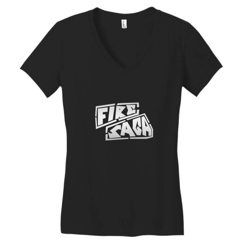 Fire Saga In Silver - Eurovision Song Contest The Story Of Fire Saga - Women's V-Neck T-Shirt by SusieTucker | Artistshot