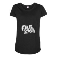 Fire Saga In Silver - Eurovision Song Contest The Story Of Fire Saga - Maternity Scoop Neck T-shirt | Artistshot