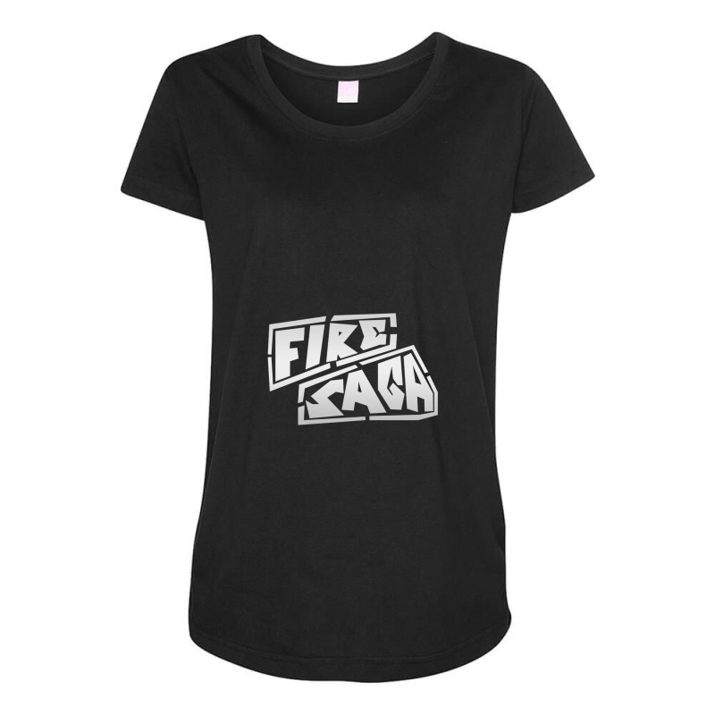 Fire Saga In Silver - Eurovision Song Contest The Story Of Fire Saga - Maternity Scoop Neck T-shirt by SusieTucker | Artistshot