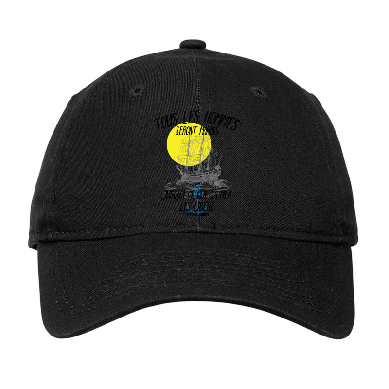 Leonard Cohen Tous Les Hommes Seront Marins  Suzanne Premium Scoop Adjustable Cap | Artistshot