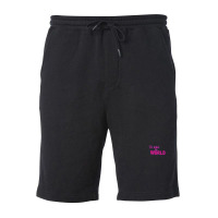 If (light The World) Fleece Short | Artistshot