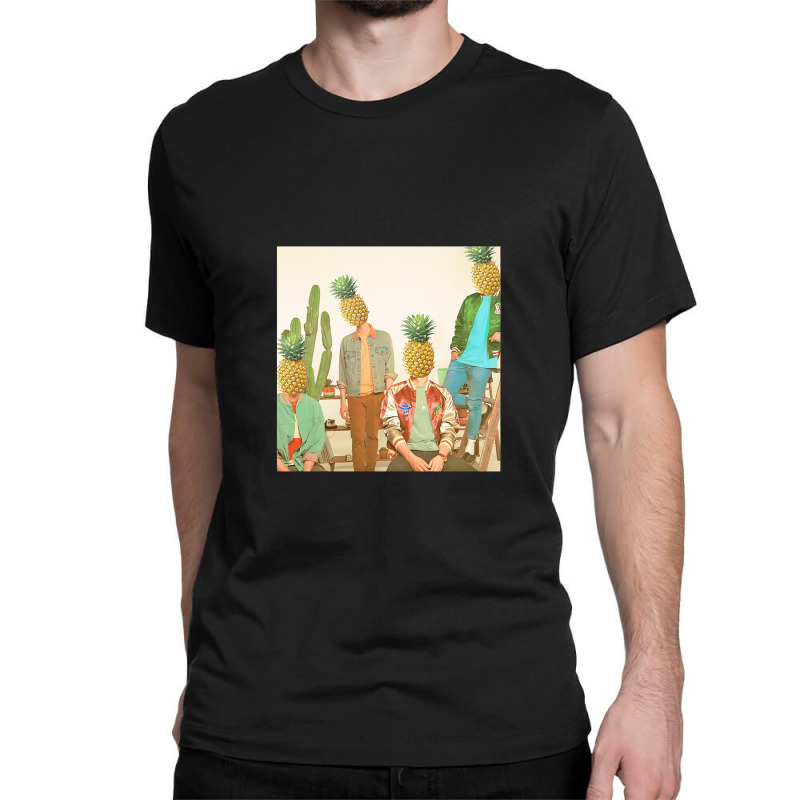 Pineapples Are My Head Classic T-shirt | Artistshot