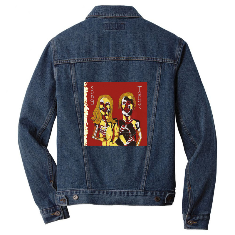 Animal Collective Poster Essential Men Denim Jacket by JefferyJohnson | Artistshot