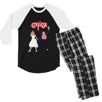 Grease Summer Dance Couple Men's 3/4 Sleeve Pajama Set | Artistshot