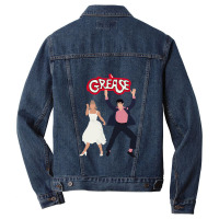 Grease Summer Dance Couple Men Denim Jacket | Artistshot